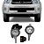 Kit Auxiliar Farois de Milha Hilux SRV SR 2005 até 2008 Visibilidade Segurança - Shocklight - Imagem 1