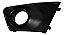 Kit Farol Auxiliar Milhas Triton L200 2011 até 2013 Moldura Preta - Imagem 2