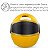 Capacete Moto Amarelo Tamanho 58 ProTork Viseira Cristal Casco Em ABS E Cinta Jugular Com Fecho Revestido Em EPS - Imagem 4