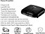 Sanduicheira Grill Elétrica Antiaderente Preta Amvox AMS 370 Black 220v 750w Sistema Cool Touch - Imagem 8