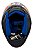 Capacete Moto Fechado GTX 43 Amarelo Azul com Oculos Interno Viseira Cristal e Narigueira Alta Tamanho 56 - FW3 - Imagem 3