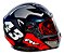 Capacete Moto Fechado FW3 GTX 43 Tamanho 56 Viseira Cristal 2mm ABS Óculos Interno Fumê Proteção UV Grafite - Imagem 1