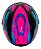 Capacete Moto Fechado GTX Fox FW3 Tamanho 56 Viseira Cristal ABS Óculos Interno Fume Rosa - Imagem 4