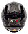 Capacete Moto Fechado GTX Fox FW3 Tamanho 60 Viseira Cristal ABS Óculos Interno Fume Grafite - Imagem 2