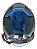 Capacete Moto Aberto FW3 X Open Up Fox 58 Viseira Cristal 2mm Óculos Interno Fume Entrada de Ar Frontal Azul/Rosa - Imagem 7