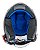 Capacete Moto Aberto FW3 X Open Up Fox 56 Viseira Cristal 2mm Óculos Interno Fume Entrada de Ar Frontal Vermelho/Dourado - Imagem 6