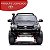 Carrinho Eletrico Infantil Toyota Hilux 12v Preta 2 Assentos Radio FM USB BT Farol Controle Remoto Buzina Suporta 25kg - Imagem 3