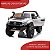 Carrinho Eletrico Infantil Toyota Hilux 12v Branca 2 Assentos Radio FM USB BT Farol Controle Remoto Buzina - Imagem 7