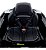 Carrinho Elétrico BMW I8 12v Preto Suporta 30kg Controle Remoto Velocidade Max 5km/h Luz Som Banco de Couro - Imagem 5