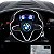 Carrinho Elétrico BMW I8 12v Preto Suporta 30kg Controle Remoto Velocidade Max 5km/h Luz Som Banco de Couro - Imagem 3