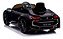 Carrinho Elétrico BMW I8 12v Preto Suporta 30kg Controle Remoto Velocidade Max 5km/h Luz Som Banco de Couro - Imagem 4