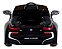 Carrinho Elétrico BMW I8 12v Preto Suporta 30kg Controle Remoto Velocidade Max 5km/h Luz Som Banco de Couro - Imagem 6