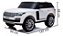 Mini Carro Elétrico Branco Rand Rover 24V 2 Assentos Rádio MP3 Buzina Farol LED Velocidade 5km/h - Imagem 4