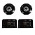Kit  Alto-Falantes 2 Vias Alto Falantes 6,5 Polegadas com Tweeters e Crossovers - Nakamichi - Imagem 3