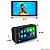 Central Multimidia LCD 7" JR8 Technology Microfone Externo BT/SD/USB Touch Iluminação RGB + Câmera de Ré 4K Moving Line - Imagem 6