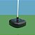 3x Ombrelone Preto 2M Diâmetro em Madeira - Importway + 3x Base Central de Ombrelone em Plástico - MOR - Imagem 7