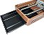 Fogareiro Churrasqueira Horizontal GrillMaster Prata Aço Inox Camping Pescaria - Guepardo - Imagem 3
