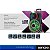Caixa Amplificada 12 Polegadas Bluetooth USB Micro SD Entrada P2 Microfone FM Função Karaokê LED - Imagem 4