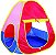 Barraca Tenda Infantil Colorida Com Várias Entradas com Bolsa de Transporte BW063 - Importway - Imagem 1