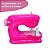 Máquina Costura Infantil Mini Ateliê Rosa Escuro BW035RSD - Importway - Imagem 3