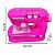 Máquina Costura Infantil Mini Ateliê Rosa Escuro BW035RSD - Importway - Imagem 2