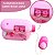 Máquina Costura Infantil Mini Ateliê Rosa Claro BW035RS - Importway - Imagem 3