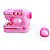 Máquina Costura Infantil Mini Ateliê Rosa Claro BW035RS - Importway - Imagem 1