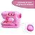 Máquina Costura Infantil Mini Ateliê Rosa Claro BW035RS - Importway - Imagem 8