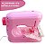 Máquina Costura Infantil Mini Ateliê Rosa Claro BW035RS - Importway - Imagem 6