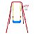 Playground Com Balanço Suporta 40kg Infantil e Cesta De Basquete Com Bola BW252 - Importway - Imagem 3
