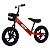 Bicicleta Vermelha Unissex Infantil Equilibrio Balance Aro 12 Sem Pedal Pneus EVA BW152 - Importway - Imagem 1