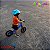Bicicleta Vermelha Unissex Infantil Equilibrio Balance Aro 12 Sem Pedal Pneus EVA BW152 - Importway - Imagem 8