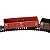 Trem Ferrorama Locomotiva Infantil com Luz e Som 14 Peças - Importway - Imagem 5