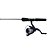 Kit de Pesca com Vara 1.5m + Molinet 142M.2 + Maleta Verde para Pesca com Compartimentos Ajustáveis - Imagem 6