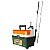 Kit de Pesca com Vara 1.5m + Molinet 142M.2 + Maleta Verde para Pesca com Compartimentos Ajustáveis - Imagem 1