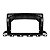 Central Multimídia Mp5 BT USB 2 Din Faaftech CM9 9 Polegadas Connect + Moldura Padrão Chinês HB20 Black Piano Fiamon - Imagem 3