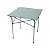 Mesa Dobrável Camping Pescaria Lazer Praia Iztac em Alumínio 70x70cm - Prata - NTK Nautika - Imagem 1