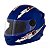 Capacete Moto Fechado Liberty Four Kids Infantil Tamanho 54 Cor Azul Inmetro - Pro Tork - Imagem 1