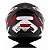 Capacete Moto Fechado Viseira Cristal Mixs MX2 Carbon Inmetro Tamanho 62 - Pro Tork - Imagem 3