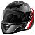 Capacete Moto Fechado Viseira Cristal Mixs MX5 Super Speed Inmetro Tamanho 58 - Pro Tork - Imagem 3