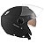 Capacete Moto Aberto New Atomic Solid Fosco Preto Tamanho 56 Inmetro - Pro Tork - Imagem 4