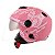 Capacete Moto New Atomic Highway Dreams Rosa Tamanho 58 Inmetro Viseira Cristal - Pro Tork - Imagem 5