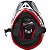 Capacete Moto Fechado TH1 Vision New Adventure Viseira Cristal Inmetro Tamanho 60 - Pro Tork - Imagem 2