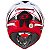 Capacete Moto Fechado TH1 Vision New Adventure Viseira Cristal Inmetro Tamanho 60 - Pro Tork - Imagem 4