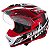 Capacete Moto Fechado TH1 Vision New Adventure Viseira Cristal Inmetro Tamanho 60 - Pro Tork - Imagem 1