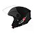 Capacete Moto Aberto New Liberty 3 Preto Fosco Viseira Cristal Inmetro Tamanho 58 - Pro Tork - Imagem 1