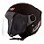 Capacete Moto Aberto New Liberty 3 Preto Fosco Viseira Cristal Inmetro Tamanho 58 - Pro Tork - Imagem 3