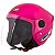 Capacete Moto Aberto New Liberty 3 Rosa Viseira Cristal Inmetro Tamanho 58 - Pro Tork - Imagem 1