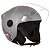 Capacete Moto Aberto New Liberty 3 Prata/Cinza Viseira Cristal Inmetro Tamanho 56 - Pro Tork - Imagem 3