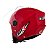 Capacete Moto Aberto New Liberty 3 Vermelho Viseira Cristal Inmetro Tamanho 56 - Pro Tork - Imagem 3